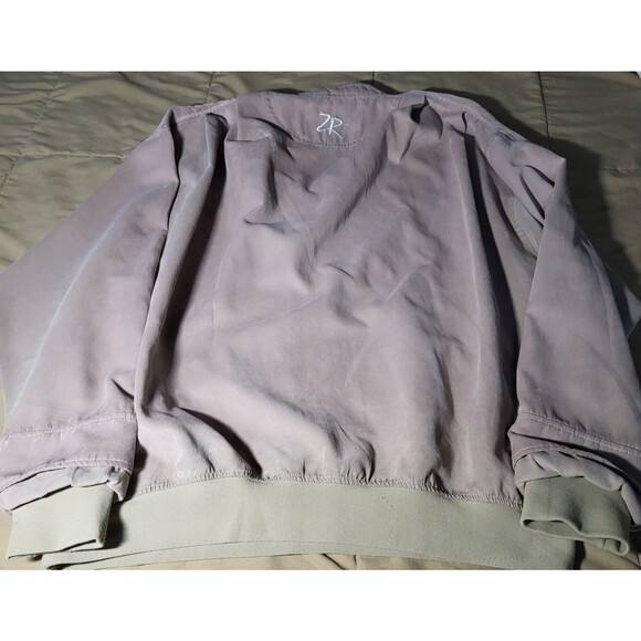 Zero Restriction Golf Outerwear Pullover Men’s Microfiber US Made Snap Windshirt - Picture 4 of 8